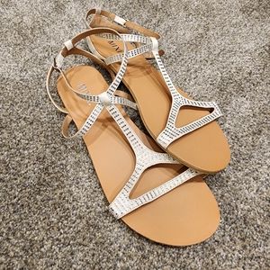 Mixit sparkly sandals NWOT
